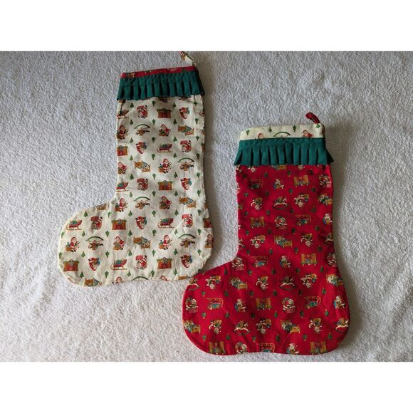 NWOT   Handmade Christmas stockings - Picture 3 of 8